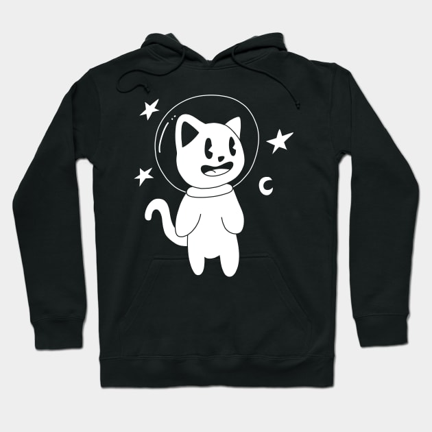 Astro Space Cat Hoodie by pako-valor